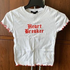 Heartbreaker crop top